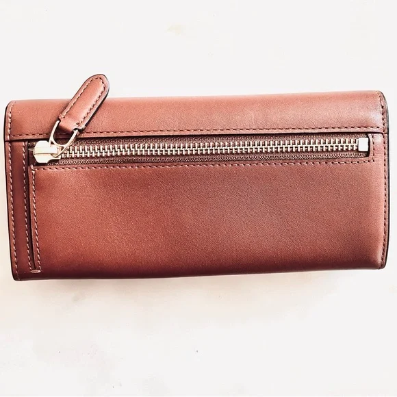 Lauren Ralph Lauren Brown Leather Wallet - Picture 8 of 8